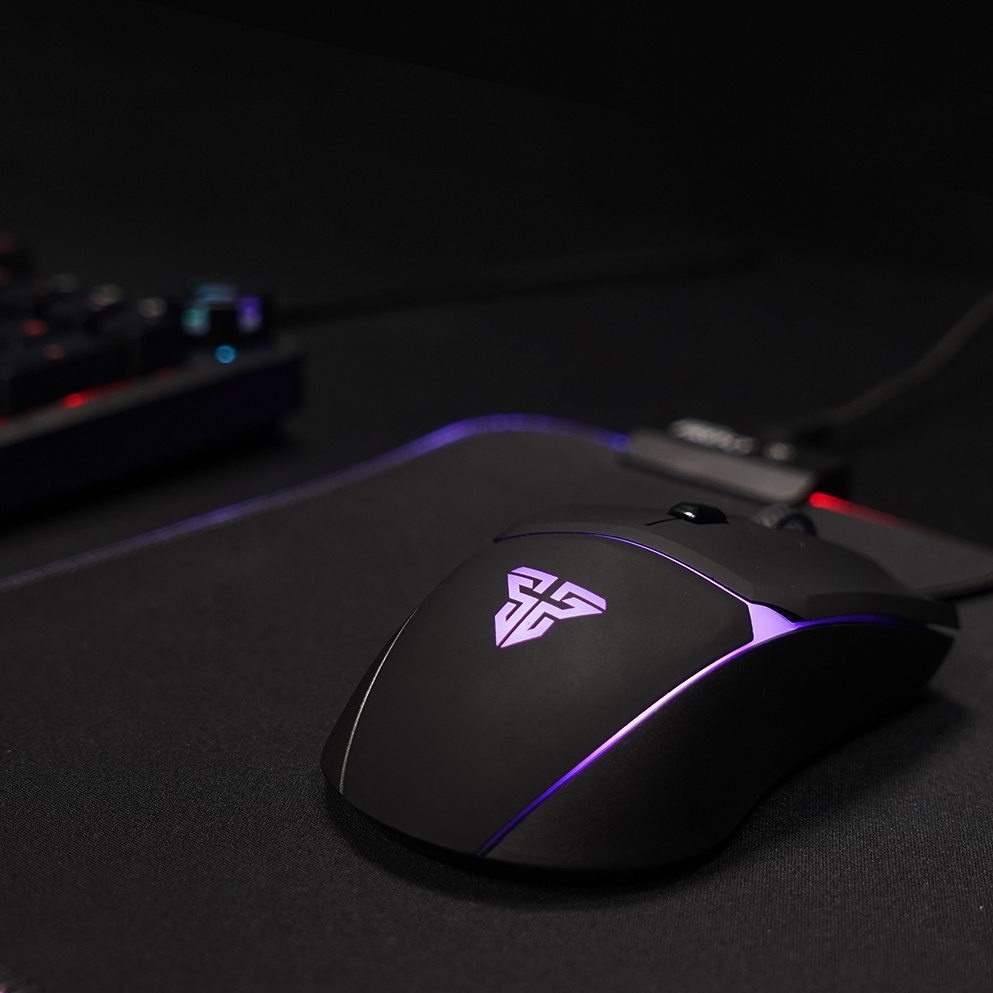 Mouse Gamer FANTECH Crypto VX7 Negro              