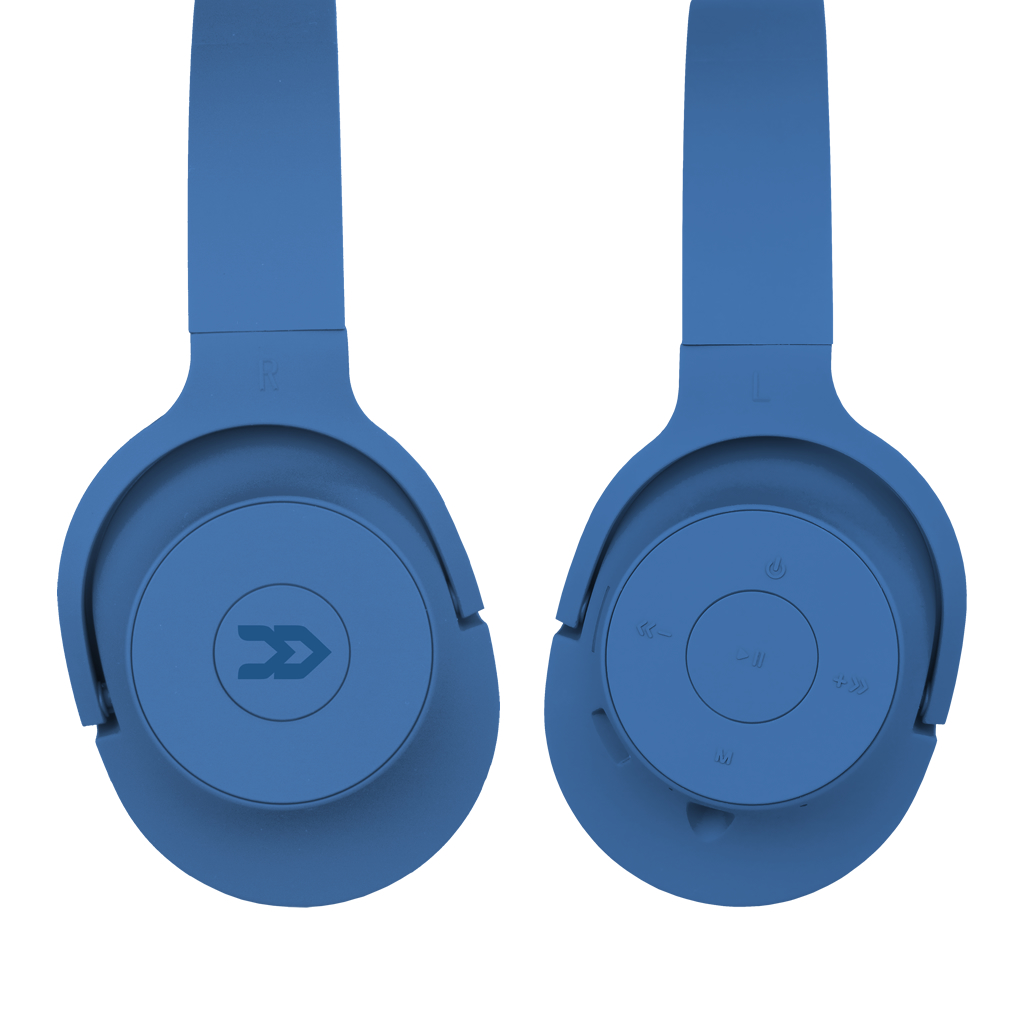 Auriculares Bluetooth/SD AVENZO AV626AZ Azul      
