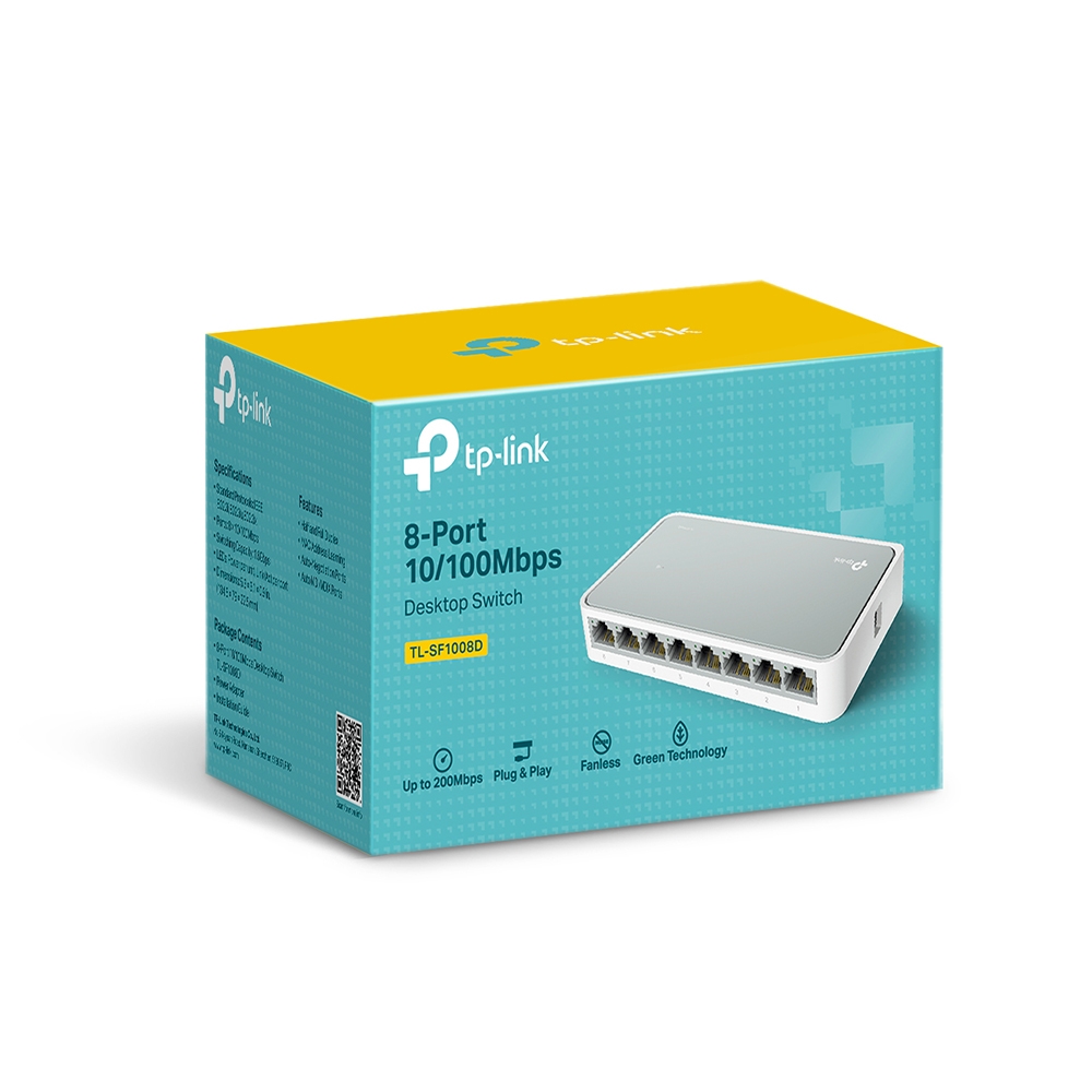 Switch TP-LINK TL-SF1008 8 Bocas 10/100