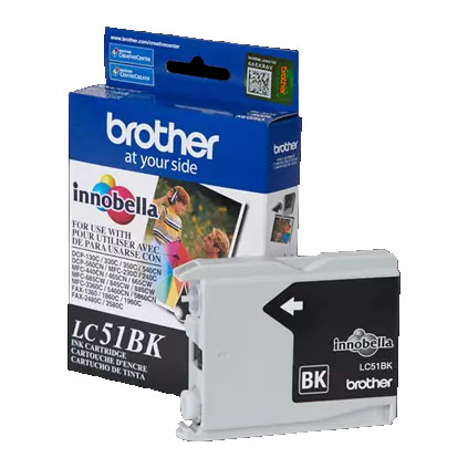 Cartucho ORIGINAL BROTHER LC-51 Negro