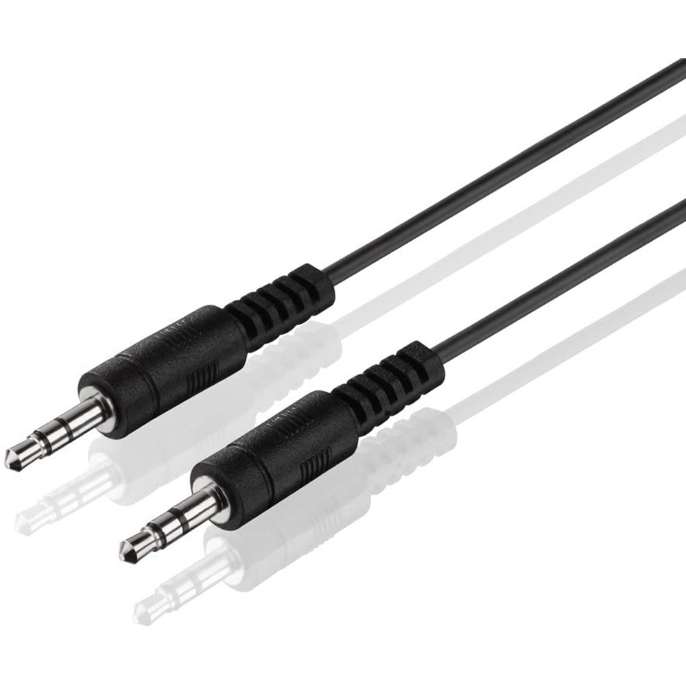 Cable de audio 3.5mm (macho —  macho) 1.2m ONEPLUS blanco/negro