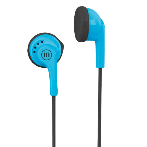 Auriculares C/Micro MAXELL D023AN Azul y Negro