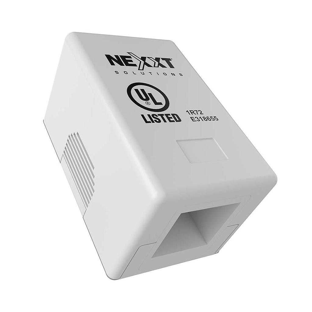 Caja RJ-45 de un puerto categoría 5 AE180NXT09 Nexxt