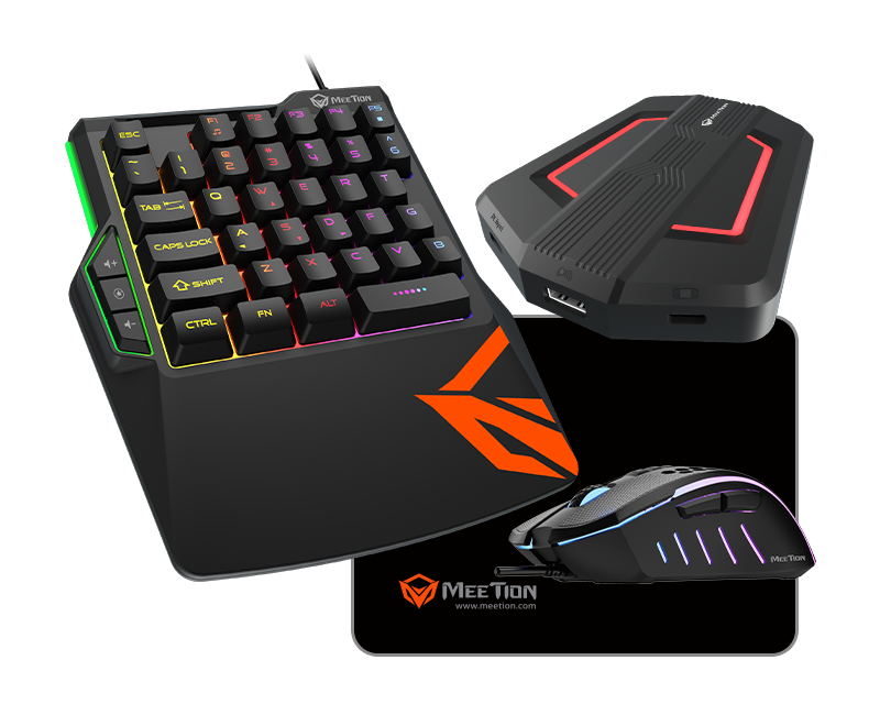 Combo Teclado mouse y pad Meetion MT-CO015