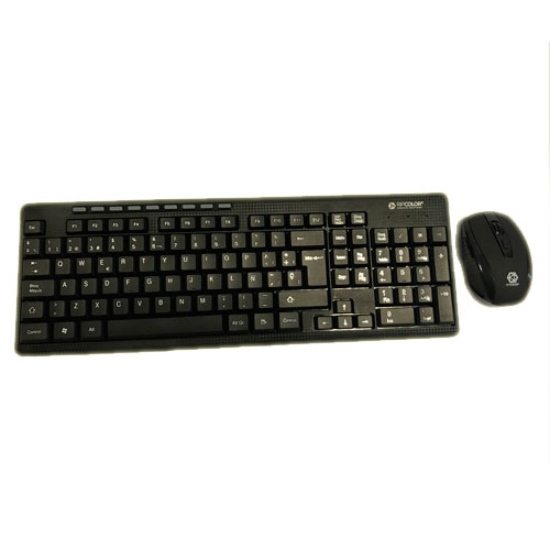 Combo WiFi teclado y mouse RipColor RP-J0101