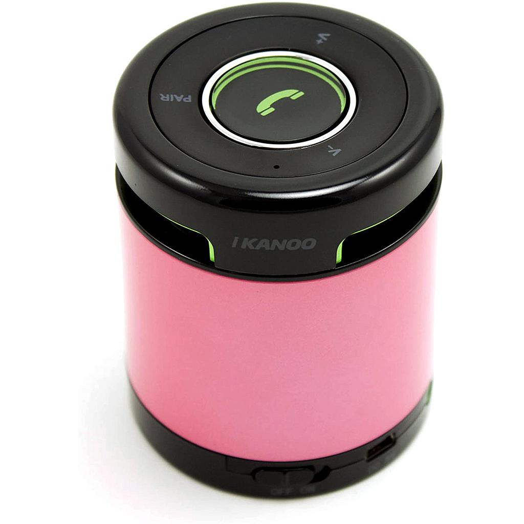 Parlantes BLUETOOH BT012 IKANOO Rosado
