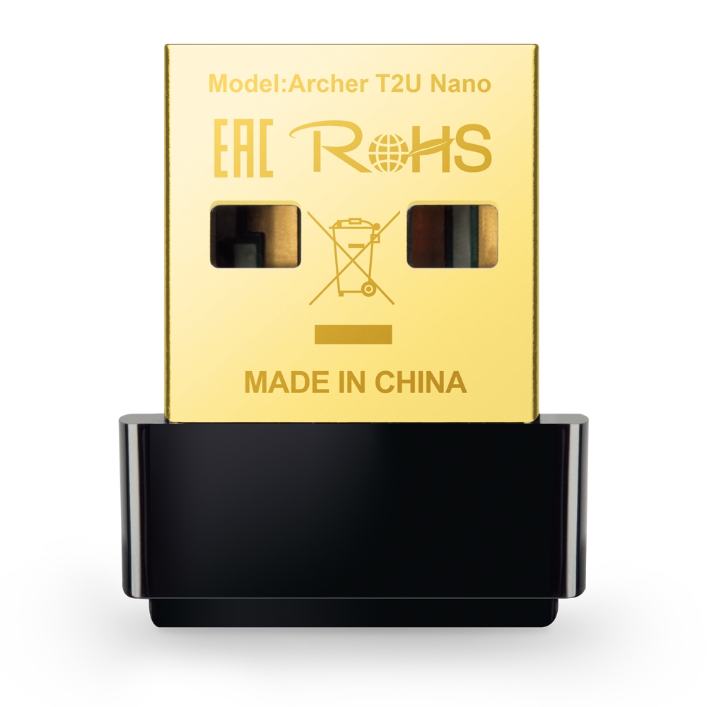 Tarjeta WiFi USB TP-Link AC600 T2U Nano 2.4/5GHz