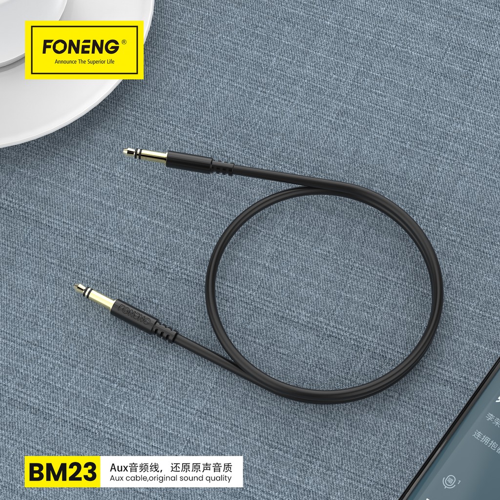 Cable audio 3.5 mm  M/M FONENG BM 23