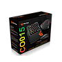 Combo Teclado mouse y pad Meetion MT-CO015