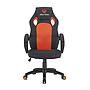 Silla gamer Meetion MT/CHR05 (negro y naranja)